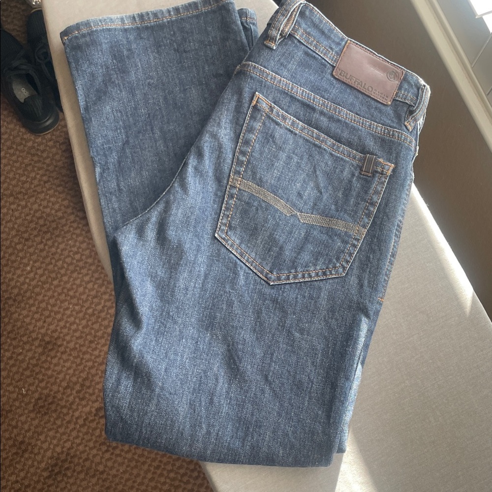 Buffalo David Bitton Dark Blue Men’s Straight Jeans Size 32 x30